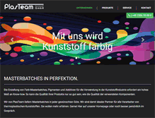 Tablet Screenshot of plasteam.de